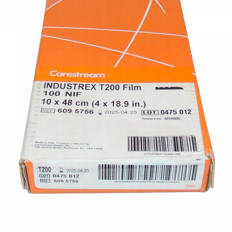 Промышленная рентгеновская плёнка Carestream INDUSTREX T200 Film