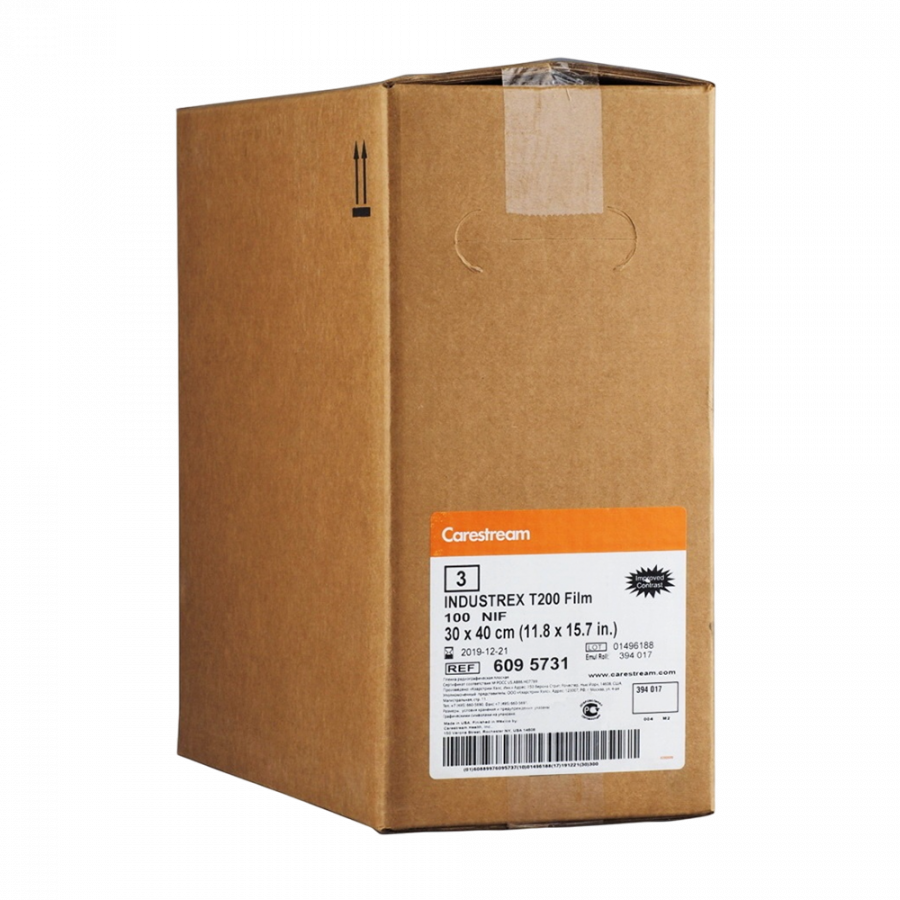 Промышленная рентгеновская плёнка Carestream INDUSTREX T200 Film